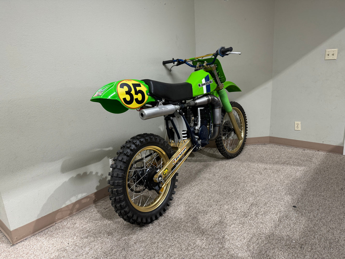 1981 Dave Thorpe Factory Kawasaki SR500