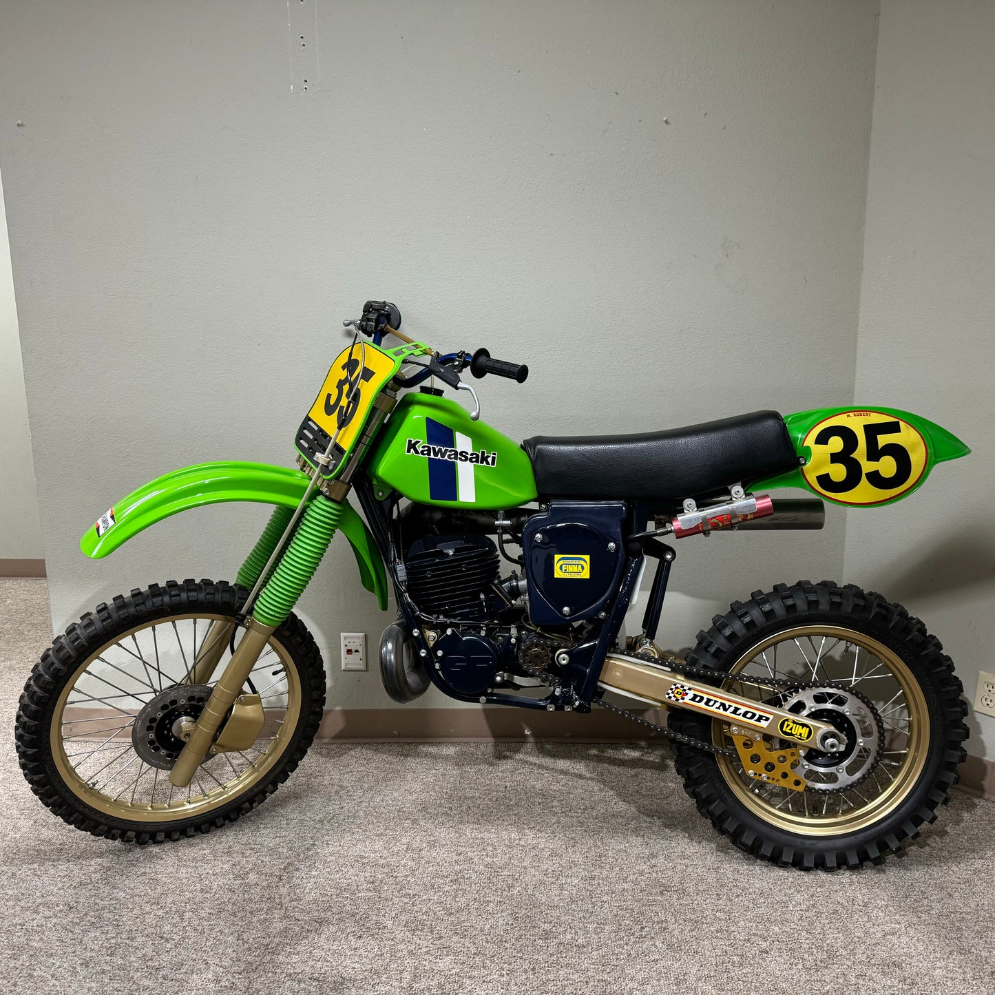 1981 Dave Thorpe Factory Kawasaki SR500